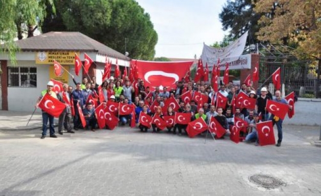 OKT Gönüllüleri, 29 Ekim Cumhuriyet Bayramı’ nı birlikte kutladı
