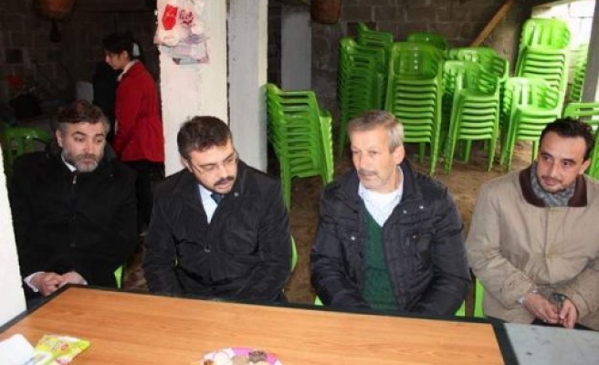 AK Parti İl ve İlçe Teşkilatı Nergiz’e taziye ziyaretinde bulundu