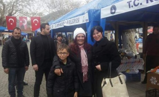 Başkan Çerçioğlu yeni yılın ilk gününde Çakırbeyli Pazarını ziyaret etti