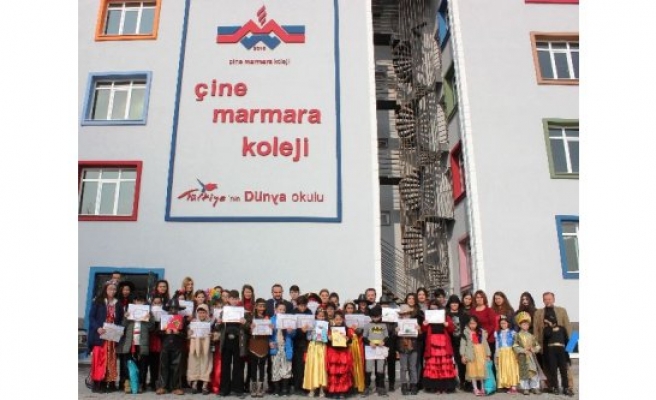 Özel Çine Marmara Kolejinde İlk Karne Heyecanı