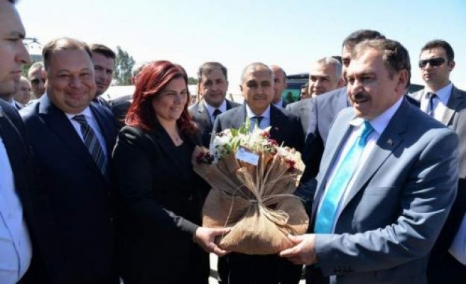 Başkan Çerçioğlu Bakan Eroğlu’nu Karşıladı