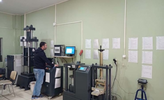 Aydın Büyükşehir Belediyesi Yapı Malzemeleri Laboratuvarını Yeni Cihazlar İle Güçlendirdi