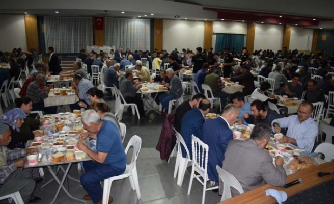 Çineli Ziraat Odası Başkanlığı iftar yemeği verdi