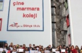 Özel Çine Marmara Kolejinde İlk Karne Heyecanı