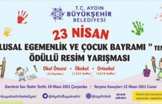 Aydın Büyükşehir Belediyesi 23 Nisan Temalı Resim...