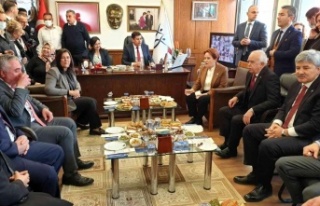 İYİ Parti Genel Başkanı Akşener'in ilk ziyareti...