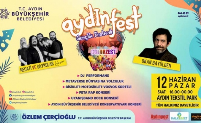 Aydın Büyükşehir Belediyesi Gençleri Aydınfest’te Buluşturuyor