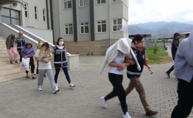Aydın'daki 'sanal eskort' operasyonunda 12 şüpheli tutuklandı