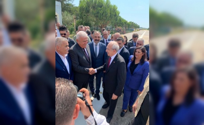 Başkan Atay Kılıçdaroğlu’nu Karşıladı