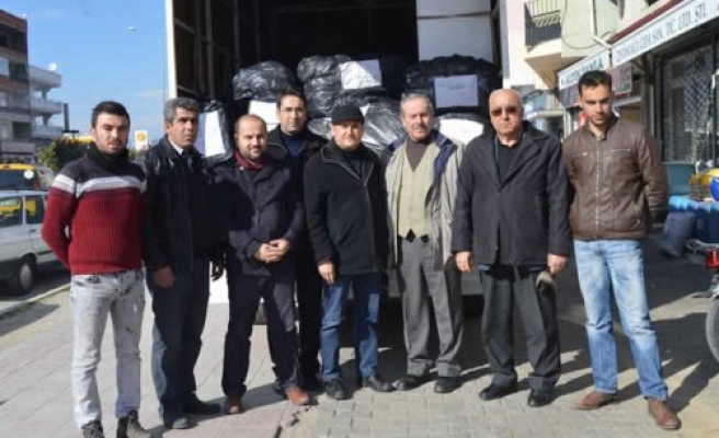 Çine AK Parti Teşkilatından Bayır Bucak Türkmenlerine Yardım