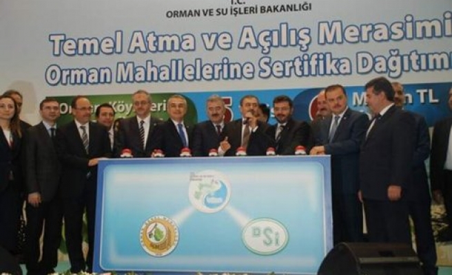 Bakan Eroğlu, 61 Milyonluk Yatırımın Temelini Attı