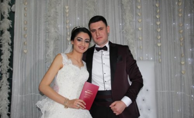 Ceyda ve Mustafa için görkemli bir düğün töreni yapıldı