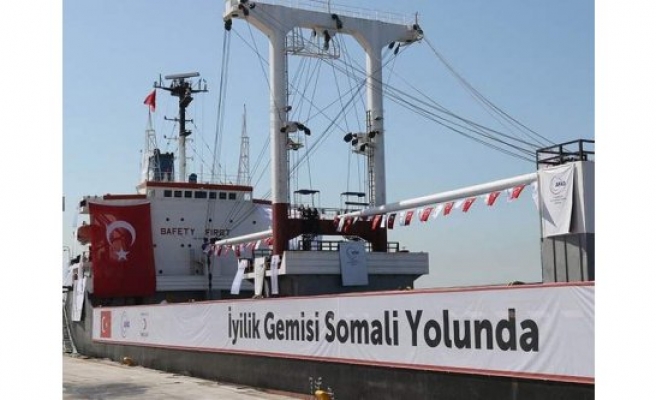 İyilik Gemisi Somali Yolunda