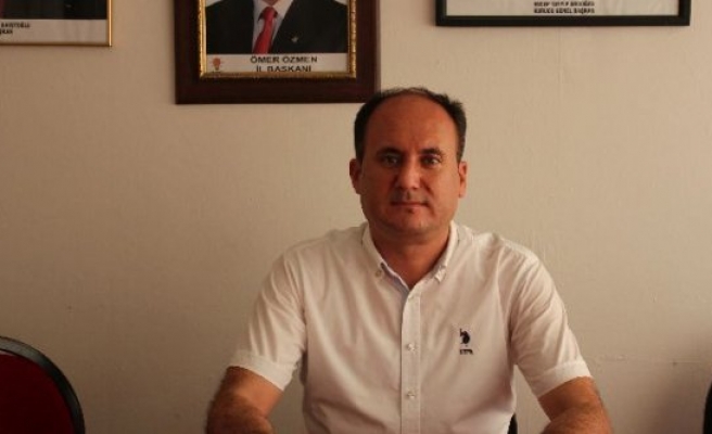 AK Parti İlçe Başkanı Tosun, “Milletimizin İstemediğini Yapmadık”