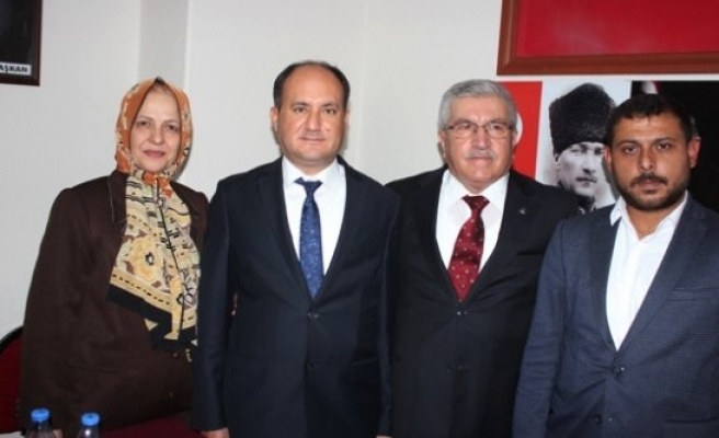 Ahmet Ertürk, Çine İlçe Teşkilatını Ziyaret Etti
