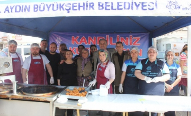 Aydın Büyükşehir Belediyesi Miraç Kandili İçin Hayır Dağıttı