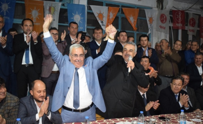 Cumhur İttifakı adaylarına Kahraman Mahallesini Ziyaret etti