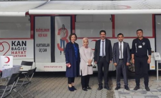 Atatürk İlkokulu'nda Kan Bağışı Kampanyası