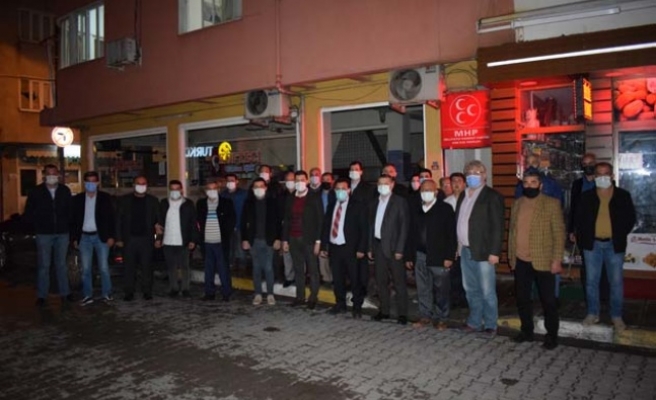 AK Parti İlçe Yönetiminden MHP’ye İadeyi Ziyaret