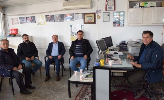 MHP İlçe Teşkilatı Nizamettin Kurt'u ziyaret etti