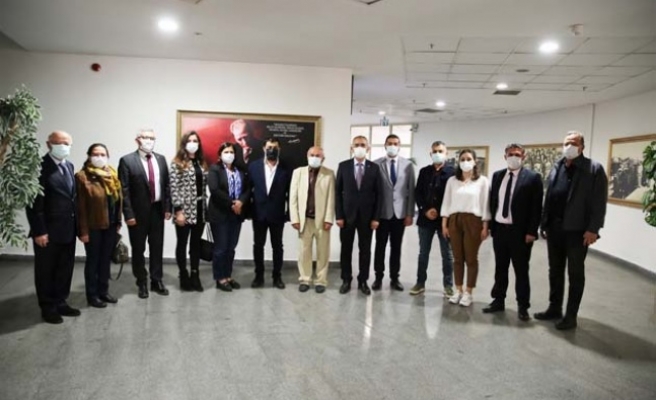 TMMOB Aydın İl Koordinasyon Kurulu'ndan Başkan Çerçioğlu'na Ziyaret