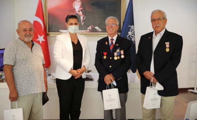 Gazilerden Başkan Çerçioğlu'na Ziyaret