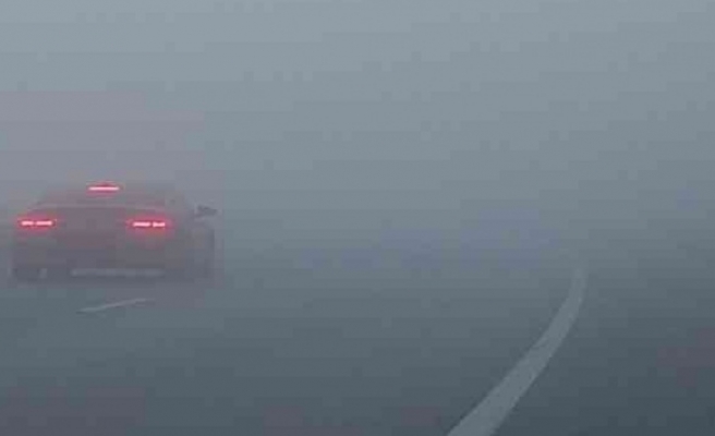 Çine’de yoğun sis etkili oldu