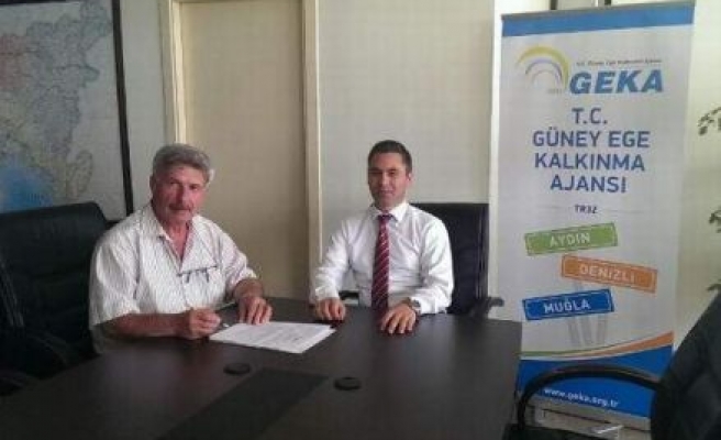 Çine Tarım İlçe Müdürlüğü ve GEKA proje imzaladı