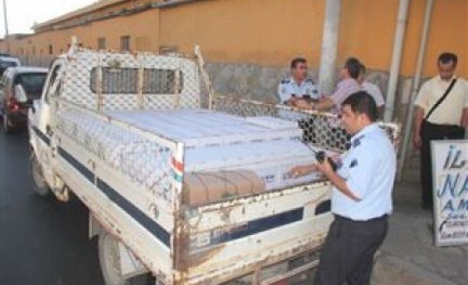 Nazilli'de 1285 kilo kaçak kuru incire el kondu 	