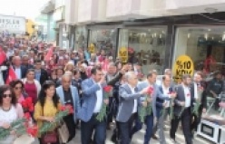 AK Parti, Çine’de ‘Türkiye İçin Evet’ e yürüdü