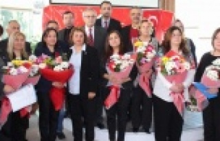 MHP İl Kadın Kolları Başkanı Hatice Çiçekdemir;...
