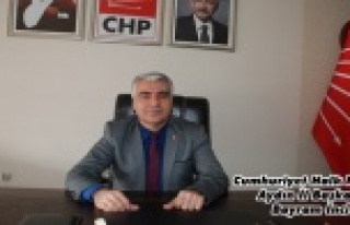 CHP Aydın İl Başkanı Bayram İnci; ” Türkiye...