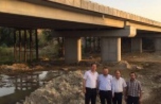 AK Parti’li Öz, Karpuzlu Çaltı Köprü çalışmalarını...