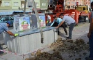 Çine’de Çöp Konteynerleri Yeraltına İndi