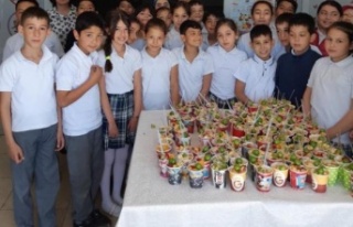 Atatürk İlkokulu’ndan, 'Meyve Salatası Günü'