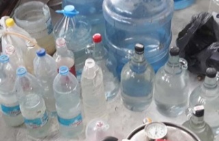 Çine’de 900 litre kaçak içki ele geçirildi
