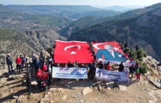 Aydın'da Ata'ya Saygı yürüyüşü yapıldı