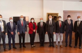 İYİ Parti heyeti Başkan Çerçioğlu ile görüştü