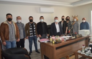 AK Parti Çine Teşkilatı, avukatları ziyaret etti