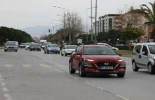 Aydın'da araç sayısı arttı