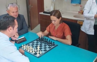 Çine Devlet Hastanesinde Satranç Turnuvası Heyecanı