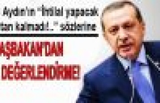 Başbakan CHP’li Aydın’ın sözlerini değerlendirdi