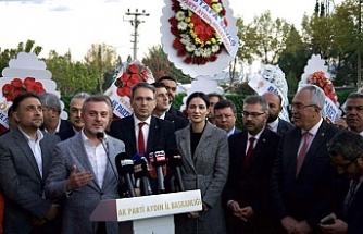 AK Parti Aydın İl Başkanlığı’nın yeni binası törenle açıldı