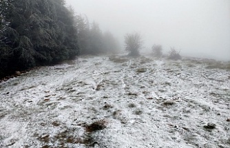 Madran’a yılın ilk karı yağdı